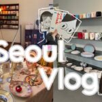 韓国vlog｜3泊4日🧣、雑貨、洋服、バッグ👜🎀、深夜23時から限界パッキング💦、漢南洞、聖水、新沙、弘大