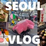 【Vlog】2月韓国で行ったお店＆ご飯21選🥛🥣今回も爆買い爆食旅　#vlog  #韓国 #ソウル  #カフェ #韓国vlog