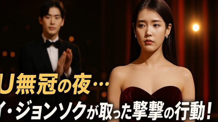 IUが百想芸術祭で何も手につかず去る中、イ・ジョンソクは誰も挑戦しなかったことを即座に実行する！