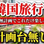 【韓国旅行】見ないと損‼️韓国旅行計画台無しになった時の為に‼️韓国ソウル無料で楽しめる最新スポット