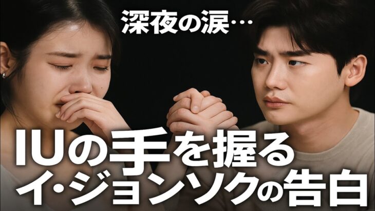 IU、真夜中に泣き崩れる ― イ・ジョンソクが彼女の手を握り、信じられない事実を明かす！