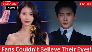 IU、2025年青龍ドラマアワードで大勝利 – しかしイ・ジョンソクのリア…