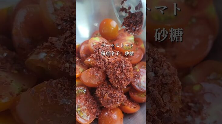 【トマトキムチ】作ってみました！ #キムチレシピ #韓国料理レシピ