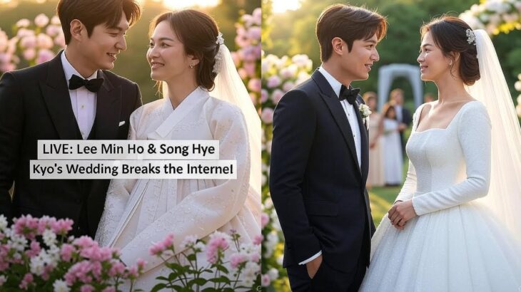 LIVE: Lee Min Ho & Song Hye Kyo’s Wedding Breaks the Internet!
