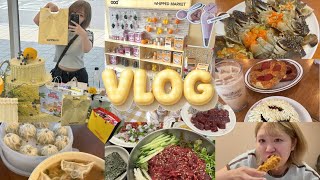 【韓国VLOG】2泊3日のソウル爆食旅行🧀💛食べて食べて爆買いして食べて(?)【明洞/聖水/広蔵市場】