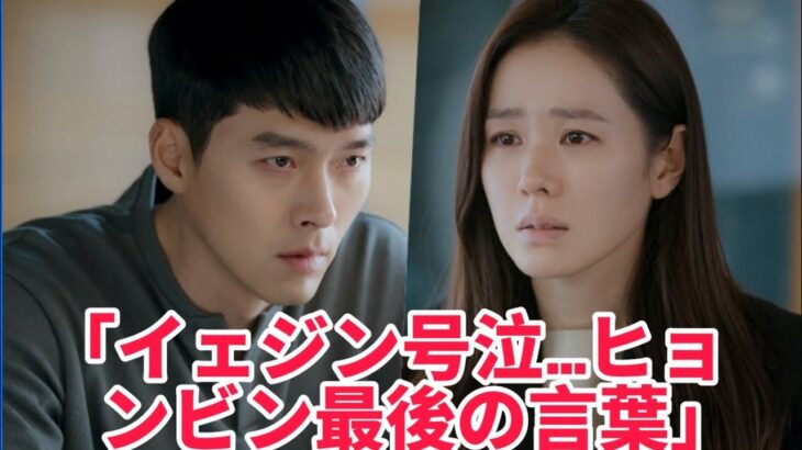 😭「もう一度笑える日まで…」ヒョンビンが残した最後の映像にソン・イェジン絶句💔