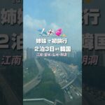 👆🏻前投稿の続き🇰🇷✈️#韓国旅行 #韓国vlog #聖水 #BLUEELEPHANT #NYUNYU