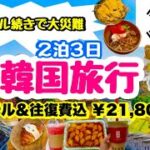 【完全版🇰🇷】過去一悲惨な韓国旅行😵激安ツアー｜旅行時期は慎重に‼️最後までトラブル続きの旅｜¥21,800｜HIS２泊３日｜ホテル指定・交通費込｜アラフィフ母&娘激安旅行✈️