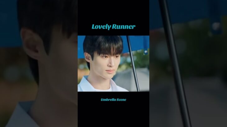 How it all started… with an umbrella. #kdrama #ost #byeonwooseok #lovelyrunner #edits