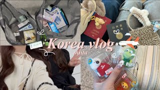 10月女子旅2泊の韓国旅行Vlog🤍🛫ソウル|買い物グルメ堪能🛍️|明洞.弘大.江南.聖水🇰🇷|購入品
