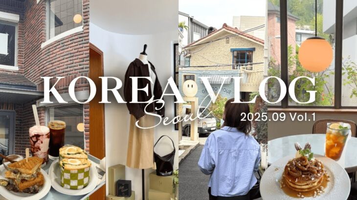 【韓国旅行VLOG vol.1】母娘で行く最新ソウル🇰🇷カフェ・ファッション・夜景も全部満喫