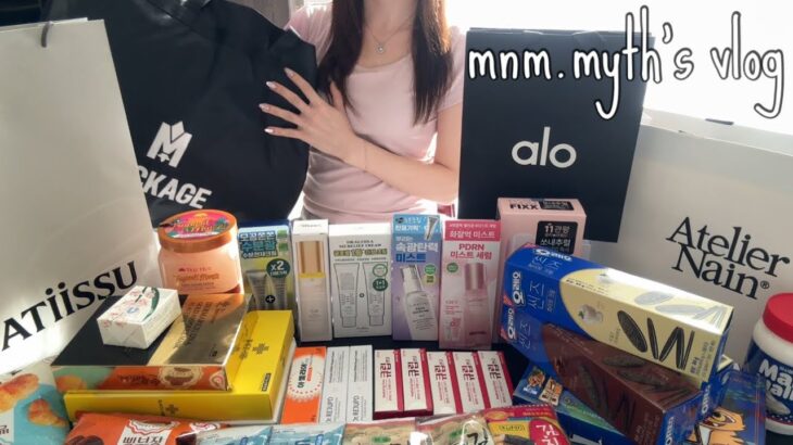 主婦の3泊4日韓国旅行✈️大量購入品と帰宅後の日常