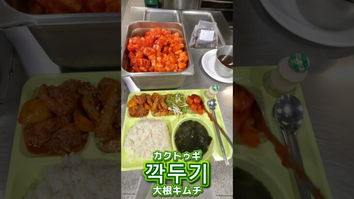 ご飯が足りなくなる🍚🥢 #キムジホ #韓国 #韓国学食 #とある日の学食イン韓国 #학식 #학생식당 #점심 #koreanfood
