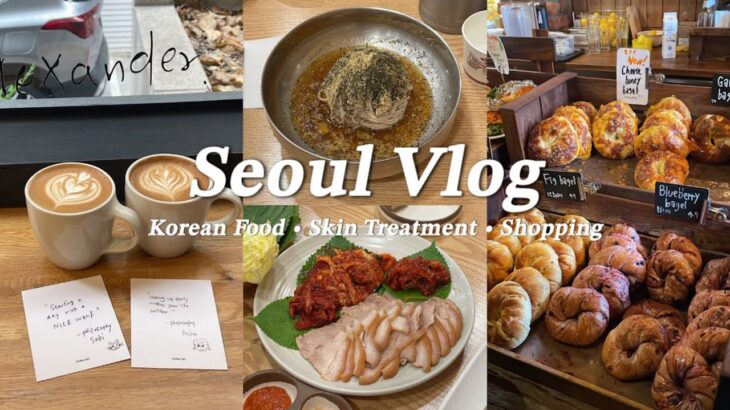 【韓国vlog】人気グルメ, 美容皮膚科, ショッピング✨楽しすぎた2泊3日🇰🇷