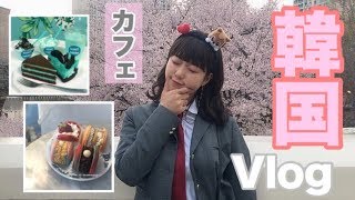 【Vlog】3泊4日の韓国旅行に行ってきた！♡【おすすめ】【カフェ】