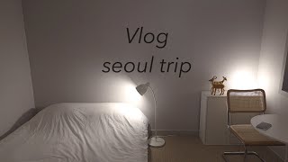 【Vlog】韓国旅行☁️ソウルpart1 東大門、梨泰院、漢江鎮カフェ