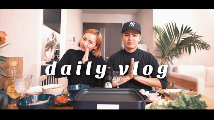 【1日密着】韓国料理に魅了されたカップルのVlog