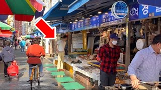 【韓国ソウル】魚市場の『魚屋さん』で呑む‼️