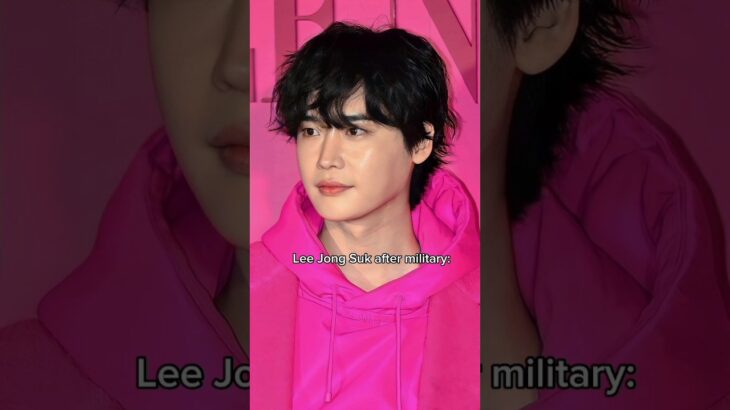 Lee Jong Suk before and after military ♡✨ #shorts #leejongsuk