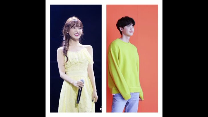 iu and Lee jong suk seme color dress up #shorts #kpop #kdrama