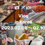 【Korea vlog】3年ぶりの韓国旅行🇰🇷/延南洞/弘大/明洞/広蔵市場/龍山/ソウルの森