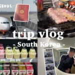 eng) trip vlog / 🇰🇷韓国旅行 | 初渡韓 | 韓国語喋れなくても渡韓したい 🛫| traveling to SEOUL for the First Time