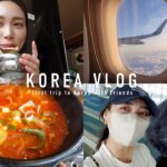 【韓国Vlog】初めての韓国旅行🇰🇷食べたり買い物したり充実しました✨