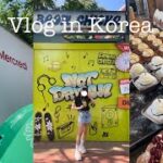 【trip vlog】遂に！念願の韓国旅行🇰🇷😭💓やりたいことが多すぎて時間が足りないDay 1 & Day 2🛍️🍞🎠