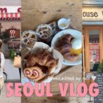 Seoul vlog)ep1韓国で今hotな場所を巡る旅🥐人気のテディベアカフェブランチ☕️朝から夜までお買い物の旅1日目🍃