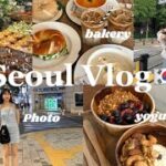 【vlog】2泊3日の韓国旅🇰🇷cafe、市場、shopping👚