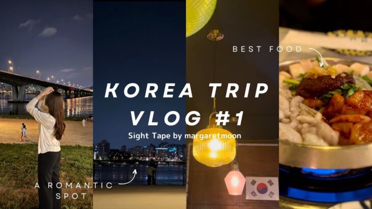 【Korea Vlog】4年ぶりに行く韓国旅行が楽しすぎた記録 #1 🇰🇷✈️🍜🛒グルメ/韓国料理/明洞/弘大/漢江/