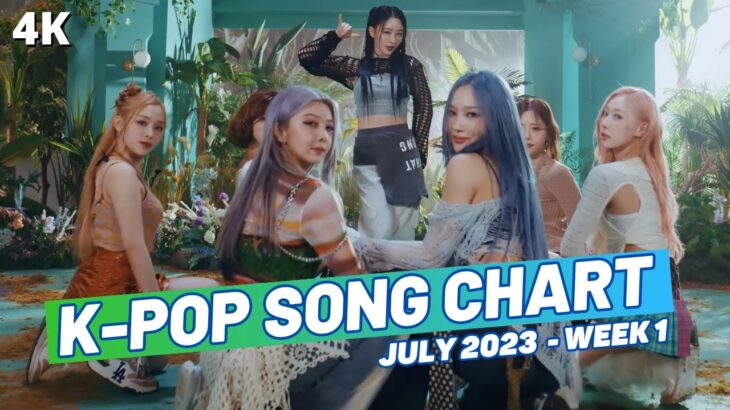 (TOP 100) K-POP SONG CHART | JULY 2023 (WEEK 1)