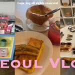 【Vlog】2023.7月　韓国一人旅　ホットプレイスだけを巡る3日間｜ひたすらカフェ、ショッピング｜セブチライブ