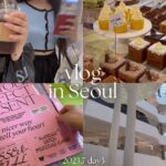 【韓国旅行】韓国vlog 🌟/ヒュンダイソウル/延南洞カフェ🍰/弘大ショッピング