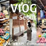 ［Korea VLOG］韓国旅行 | ソウルご飯 | お母さんと2人旅 | お土産 | 安国 | 東大門 | 江南