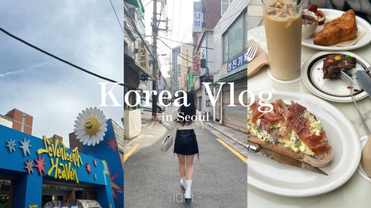 【韓国Vlog】3泊4日秋の韓国旅行🇰🇷🍂inソウル/svt street💎