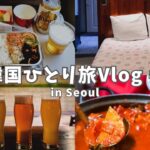 【韓国Vlog】アシアナ航空でソウルへ！初韓国モーテルに宿泊！人気の東大門nyunyuでお買い物！美味しい韓国グルメも堪能した夜！ #29