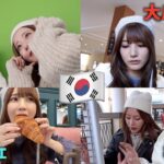 【韓国Vlog】英語できない女2人が韓国のアウトレット行ったら大波乱起こりすぎた【かすこな】