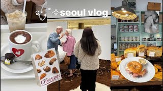 [韓国vlog]クリスマス雰囲気な2023.12月冬の韓国旅行ep1⭐︎/韓国の友達と遊ぶ日/狎鴎亭,漢南洞,聖水ショッピング