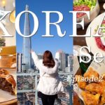 【韓国vlog】本当においしい韓国グルメ旅🇰🇷 ソウルで1番ホットなおしゃれ・かわいいカフェ巡り | 広蔵市場/弘大/蚕室 #koreavlog