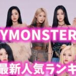 【最新】BABYMONSTER メンバー人気ランキング日韓版2024年4月베이비몬스터랭킹