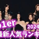 【最新】Kep1er（ケプラー）メンバー人気ランキング韓国版2024年4月케플러랭킹