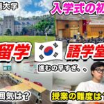 【韓国留学】高麗大学 語学堂の1日Vlog｜初日のオリエンテーションの様子（入学式）｜クラス分けレベルテスト｜授業内容＋難度｜初めての語学留学｜韓国旅行2024年