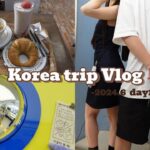 【Korea Vlog day1】1泊2日の満喫韓国旅行✈️🇰🇷✨/美味しいご飯を食べてショッピングもして大満足の1日目🎀