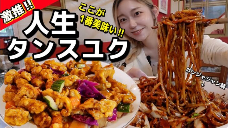 【激推】韓国で7年間食べまくってるけどこのタンスユクが一番美味しかった…鍾路の超ローカルなジャジャン麺食べて、超レトロおしゃれカフェも！【モッパン】【韓国グルメ】