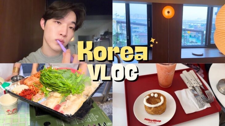 【韓国旅VLOG】家族で初めての韓国旅行行ってきた