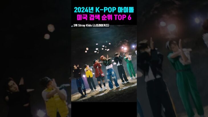 K-POP 아이돌 ‘미국’ 검색 순위 TOP6 #케이팝 #kpop