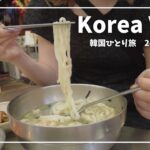 【ソウルVlog】Netflix出演の広蔵市場のお店でランチ！韓国映画のショールーム、仁川でチメクパーティー、夜の永登浦をお届け　 #53