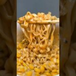 carbo buldak ramen with corn cheese topping #asmr #koreanfood