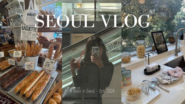 【Seoul vlog】3泊4日の韓国旅行🇰🇷おすすめスポット,グルメ,美容満喫旅🤍安国,龍山,江南,ソウルの森,梨泰院,漢江公園,聖水etc..